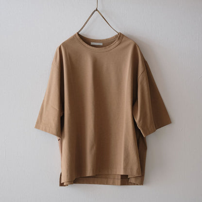 SALUÉ／white label スムース ハーフスリーブTシャツ