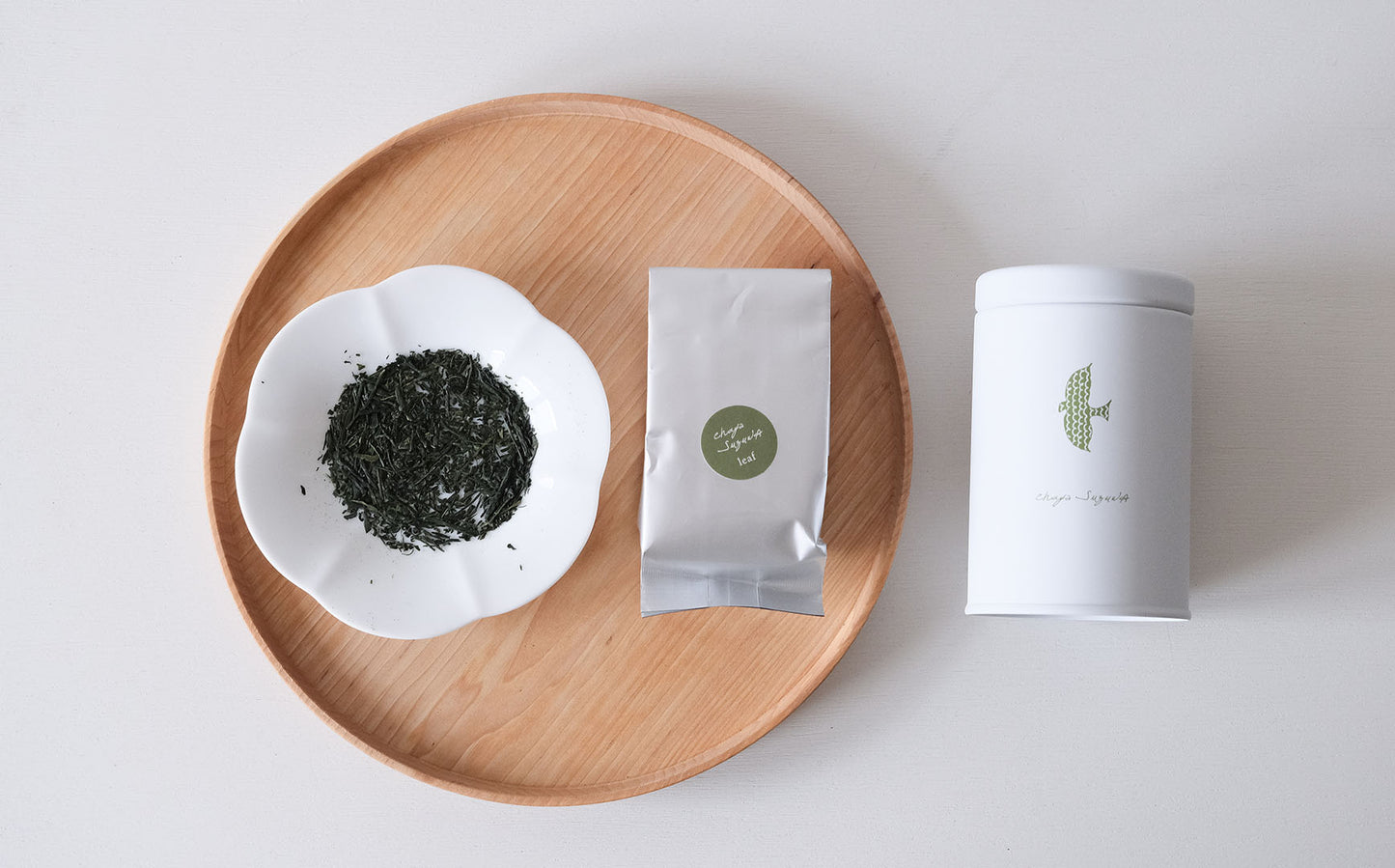 茶屋すずわ／めざめのお茶（煎茶と芽茶）