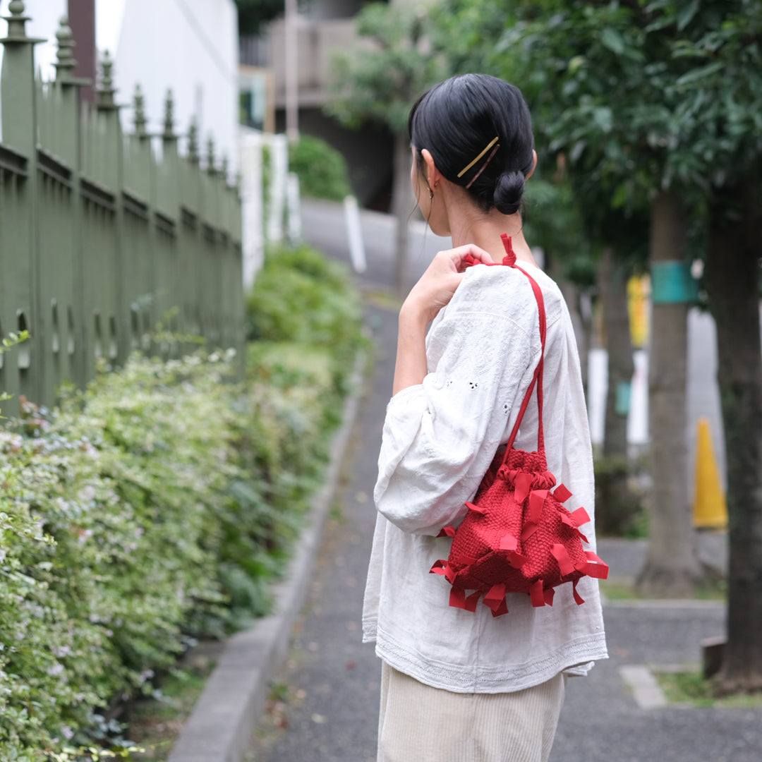 teori works × Envelope／mini uni kinchaku