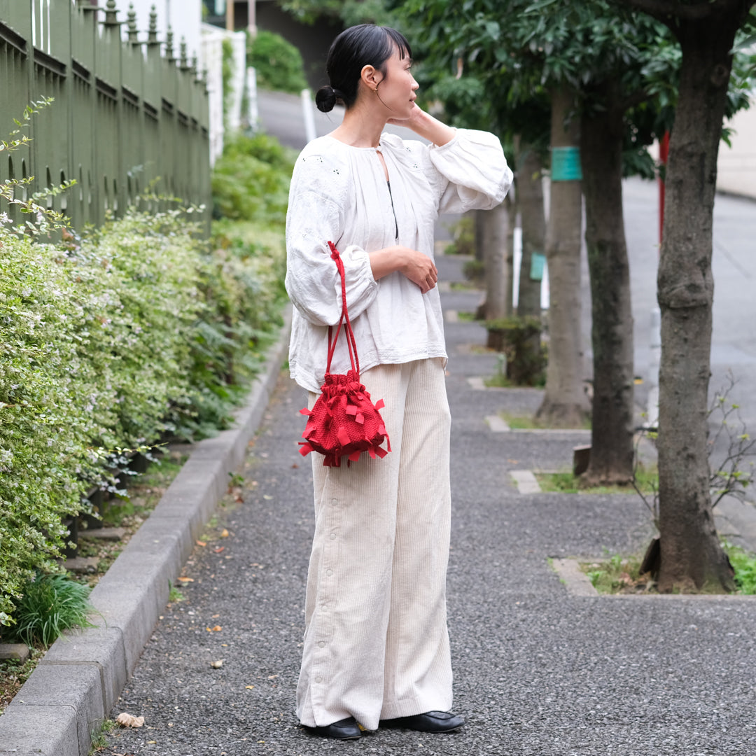 teori works × Envelope／mini uni kinchaku