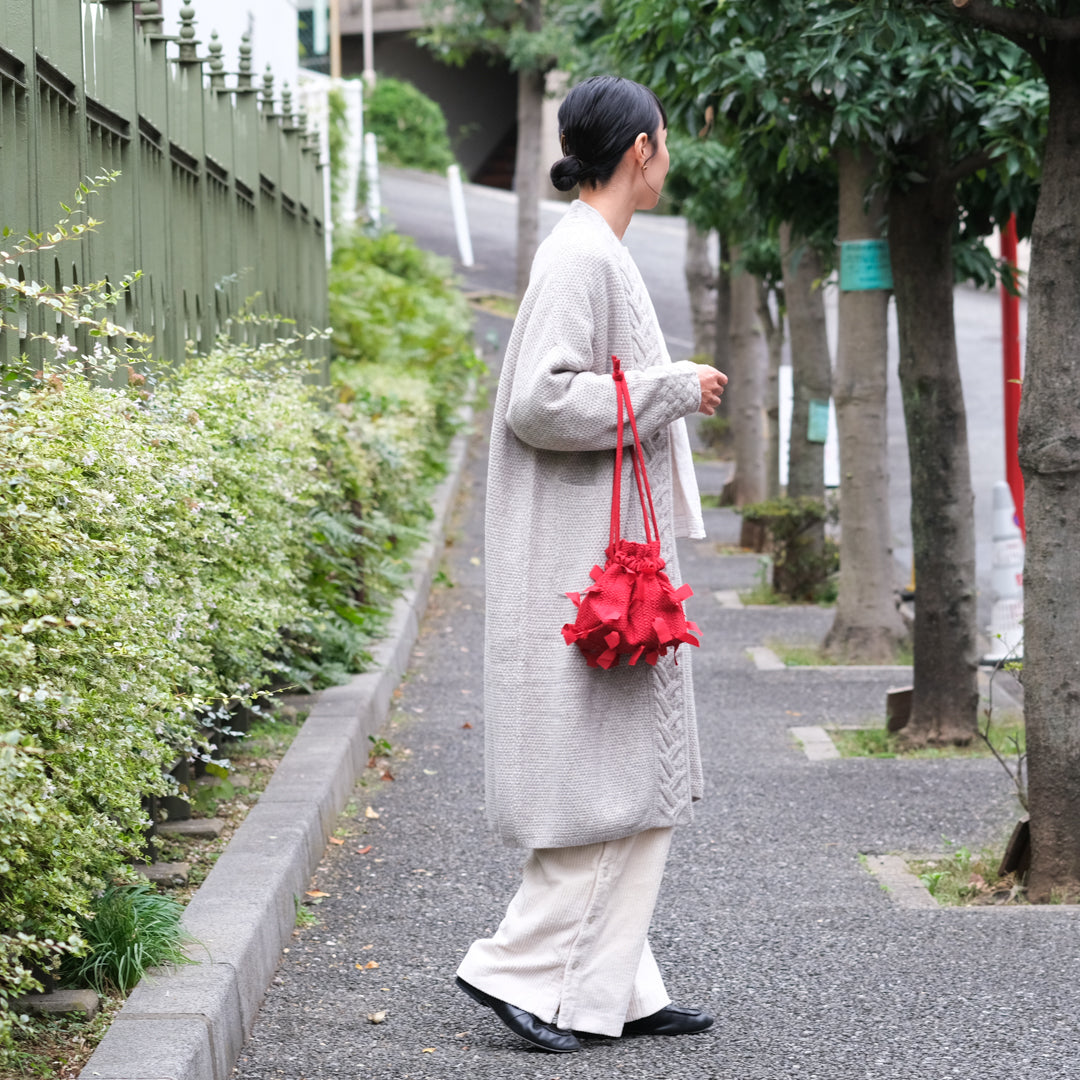 teori works × Envelope／mini uni kinchaku