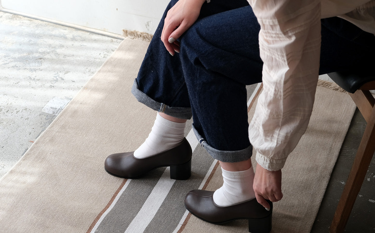 AUTTAA／ヒールパンプス